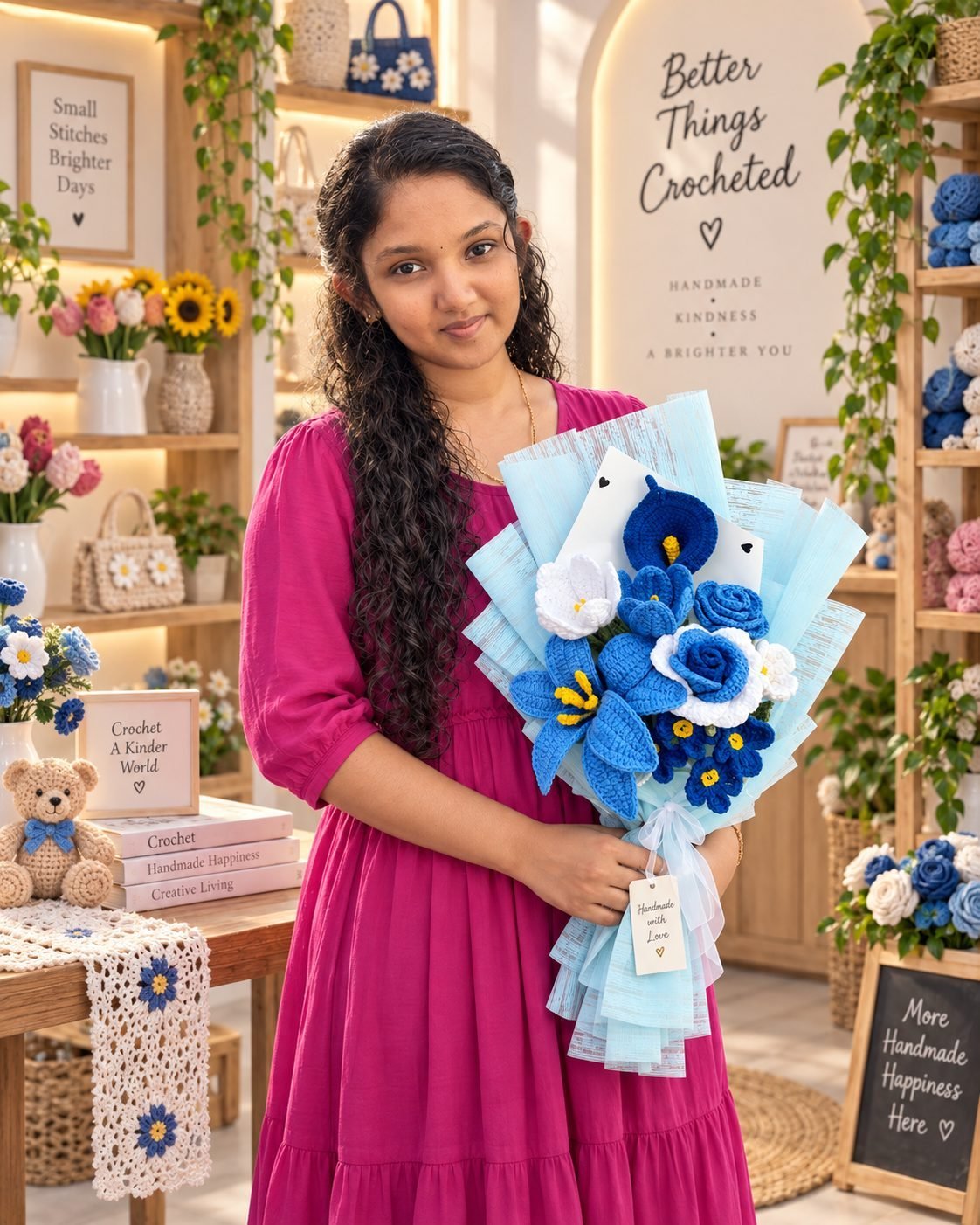 Abirami - Founder of Crochet by Abi