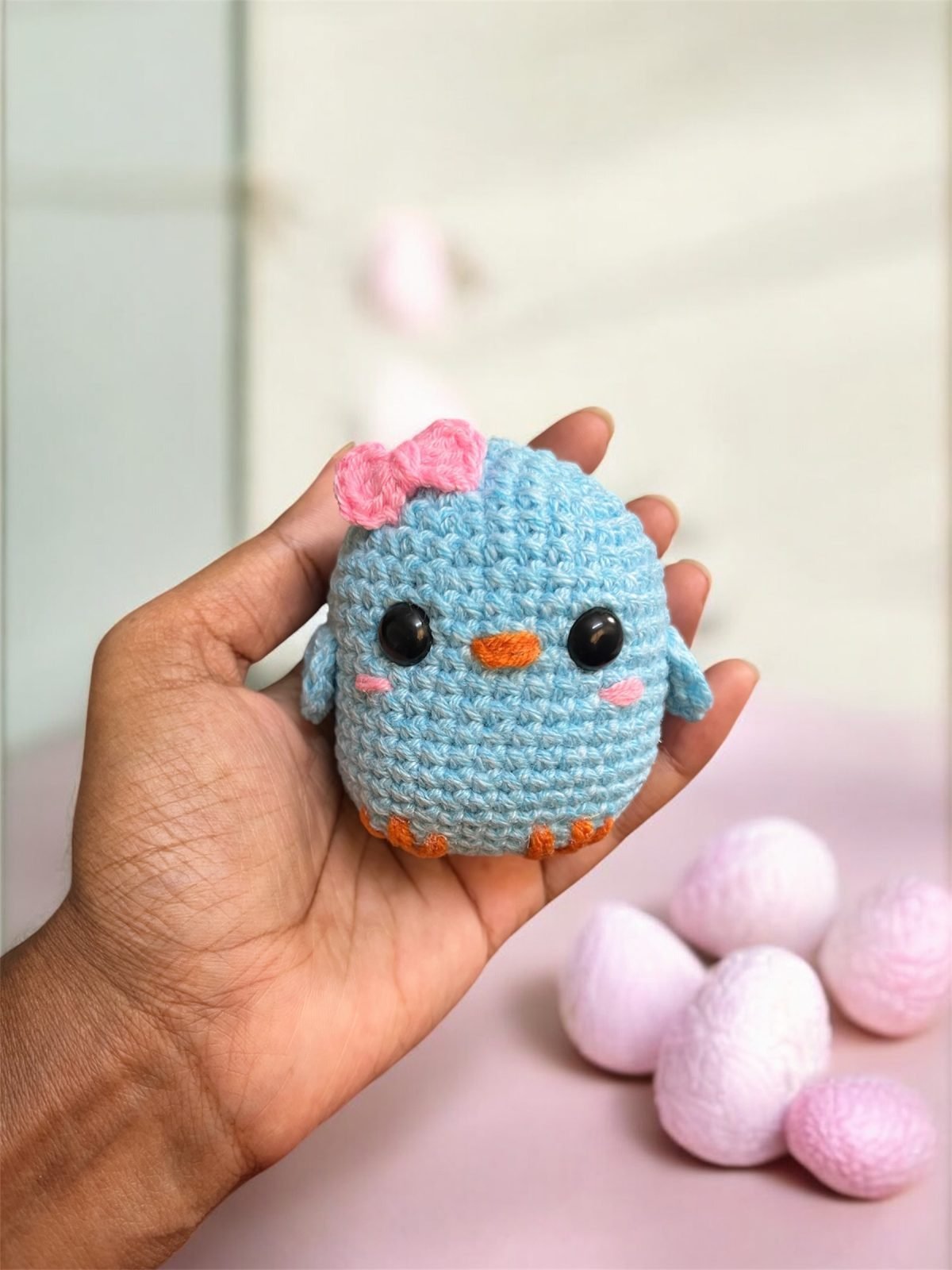 Bluebell Baby Chick Amigurumi