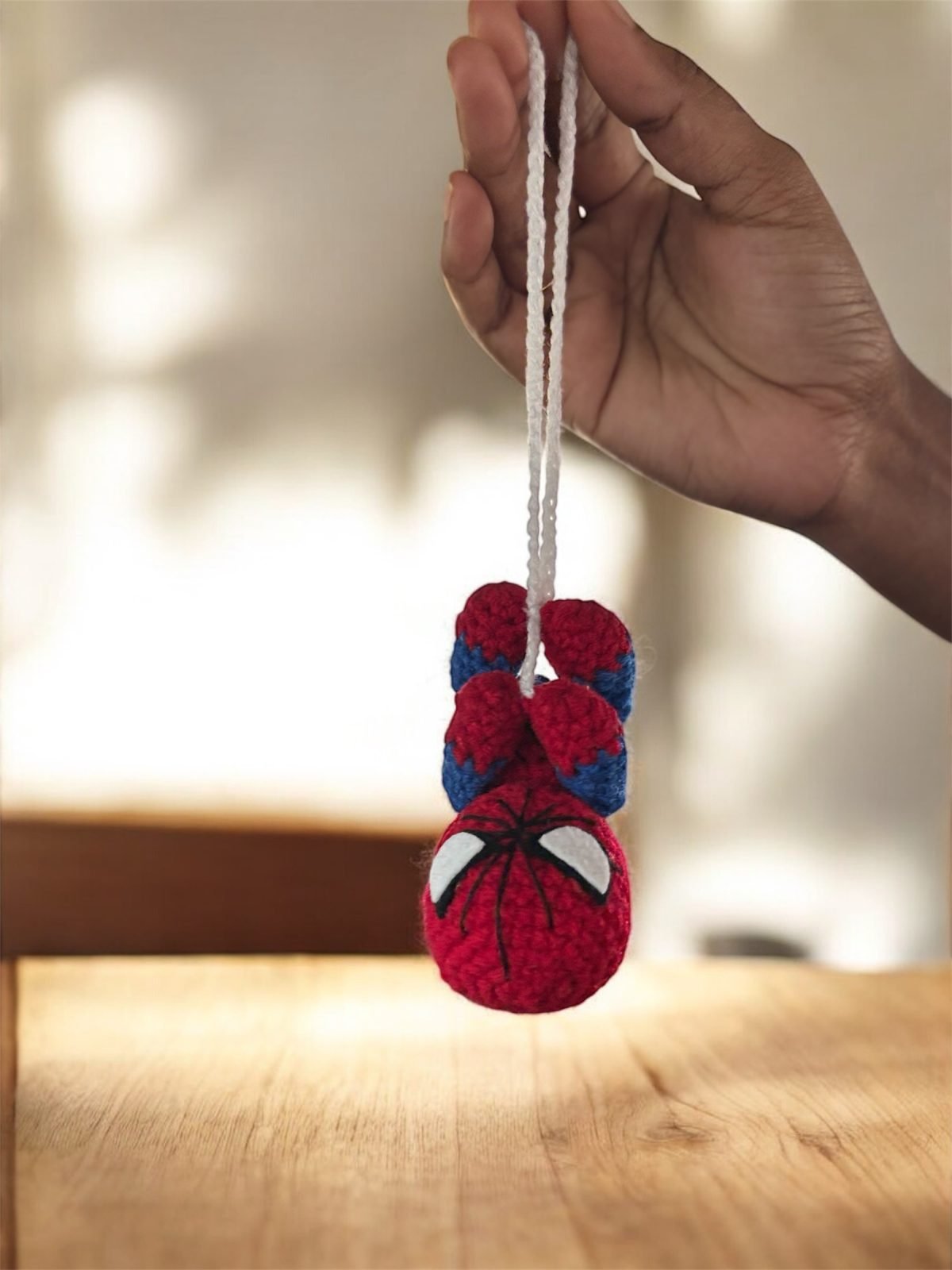 Web Hero Hanging Charm