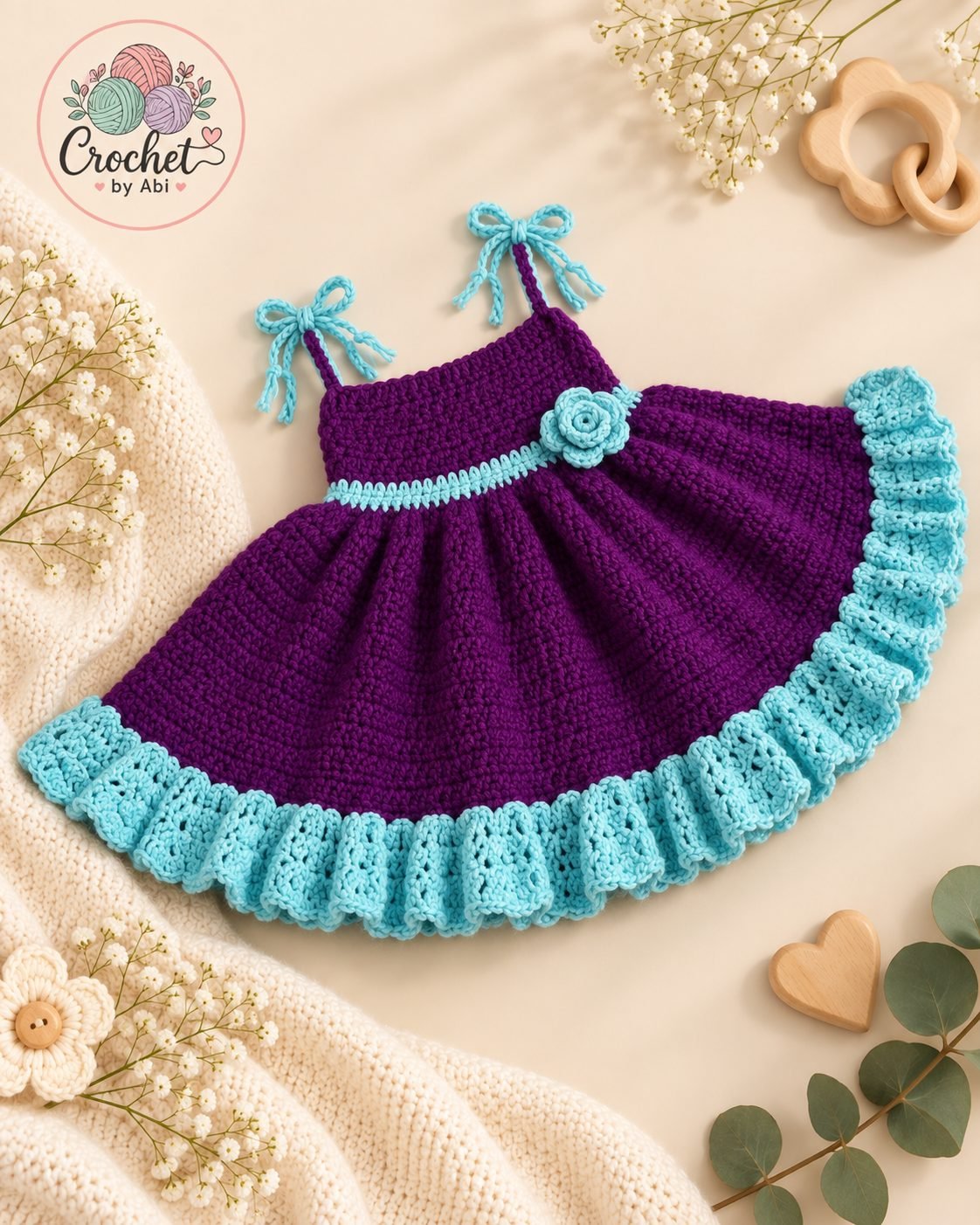 Twilight Petal Party Dress + Headband