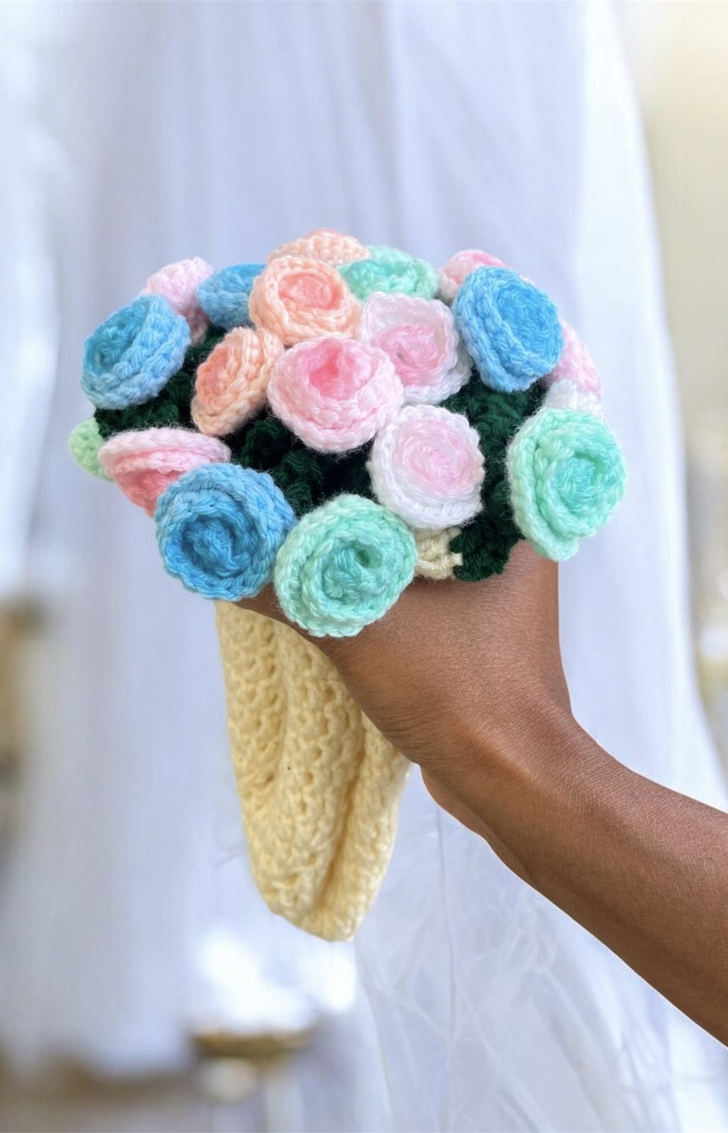 Pastel Cloud Rose Bouquet